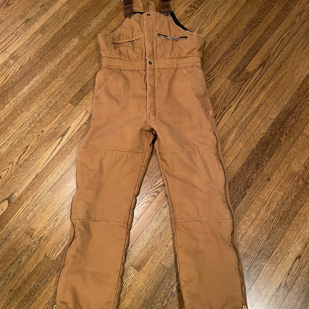 KEY Lined Overall Bibs Men’s Size Medium